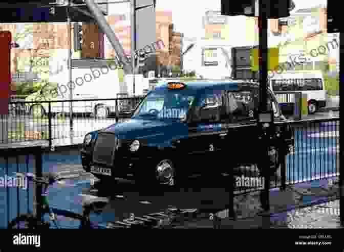 A Black Cab Driving Through The Bustling Streets Of London. Taxi Tales Philip Parry