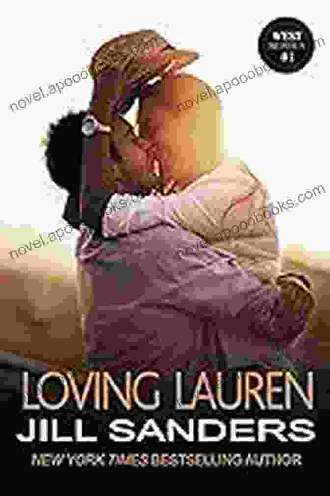 A Close Up Of The Book Cover Of 'Loving Lauren The West', Featuring A Black And White Photograph Of A Smiling Woman Sitting On A Bench In A Park. Loving Lauren (The West 1)