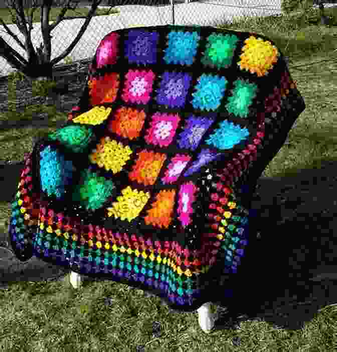 A Colorful Crocheted Granny Square Blanket Twenty To Crochet: Crocheted Granny Squares (Twenty To Make)