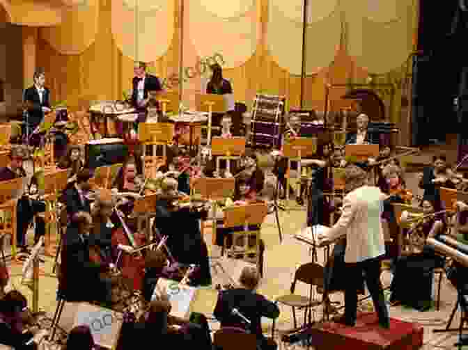 A Conductor Leading A Symphony Orchestra Performing Classical Music In A Grand Concert Hall Tuba For Kids: Christmas Carols Classical Music Nursery Rhymes Traditional Folk Songs