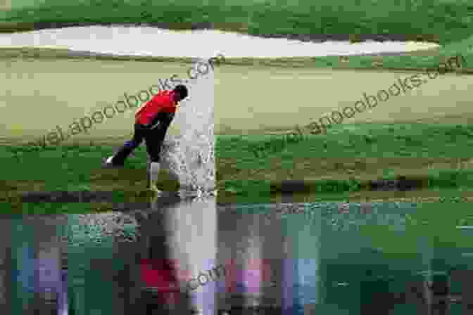 A Golfer Hitting A Shot Over A Water Hazard The Rudimentary Guide To Golf Training For Beginners