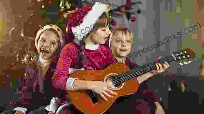 A Group Of Children Singing Christmas Carols Around A Decorated Christmas Tree Tuba For Kids: Christmas Carols Classical Music Nursery Rhymes Traditional Folk Songs