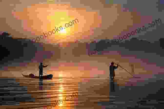 A Group Of Fishermen In A Boat, Casting Their Lines Into A River, Targeting Flathead Catfish. How To Catch Flathead Tess Thompson