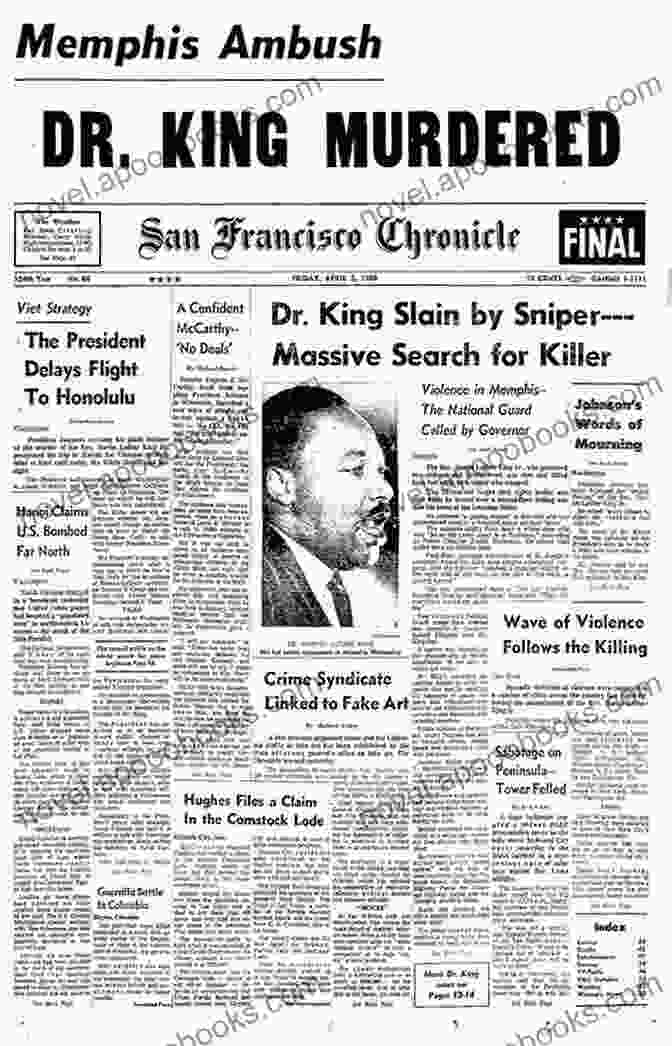 A Newspaper Article Reporting On The Murder Of Dr. King Crime Buff S Guide To The Outlaw Rockies (Crime Buff S Guides)