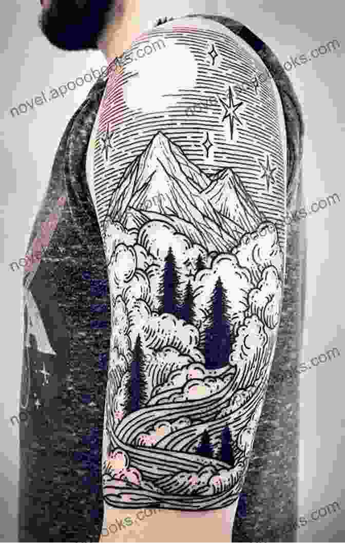 A Photo Of A Tattoo Of A Landscape Ender (Eye Candy Ink: Second Generation 5)