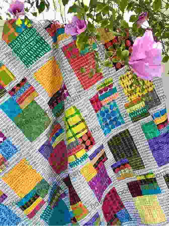 A Vibrant Modern Quilt Featuring Intricate People Patterns Quilting With A Modern Slant: People Patterns And Techniques Inspiring The Modern Quilt Community