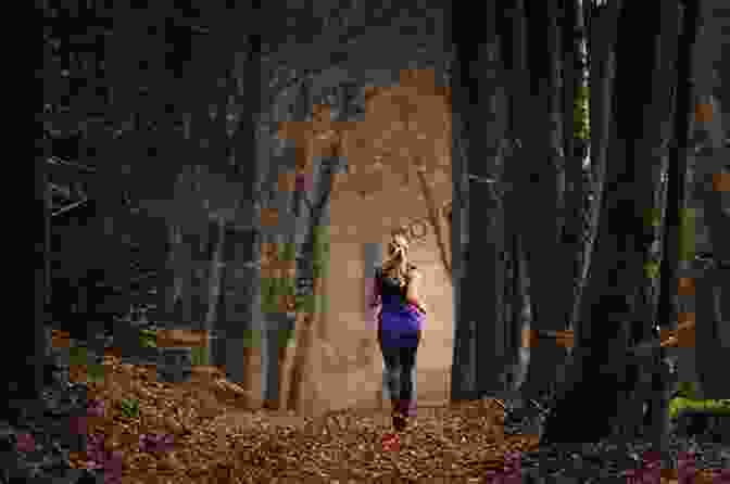 A Woman Running Through A Forest In The Fall Autumn Chill In Utah Springs (The Searchers 5)