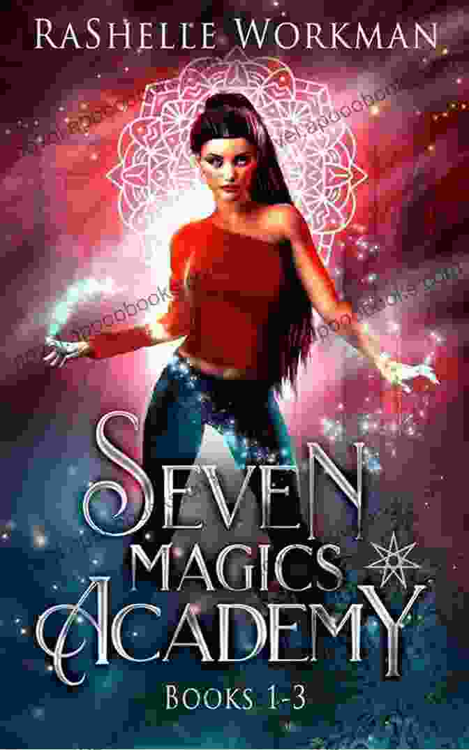 An Enchanting Illustration Of Students At The Seven Magics Academy, Surrounded By Mystical Beings And Shimmering Magic. Queen Of The Vampires: A Vampire Fairy Tale (Seven Magics Academy 3)