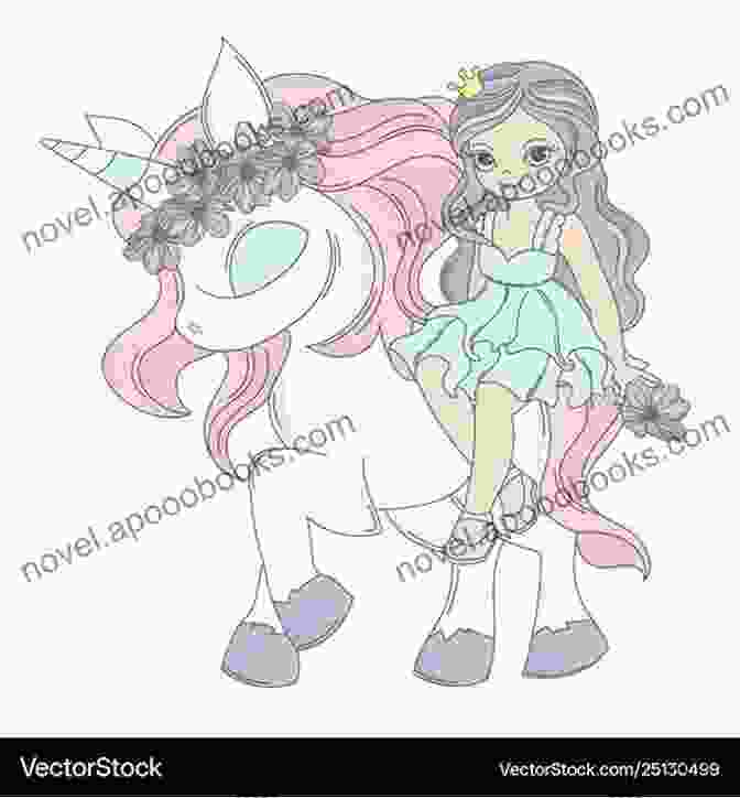 Anya And Her Unicorn Friend Arrive At A Magical Party, Where They Dance And Play Amidst A Whirlwind Of Colors And Laughter. Mary And Connie: Magical Party Little Girl And New Friend Unicorn