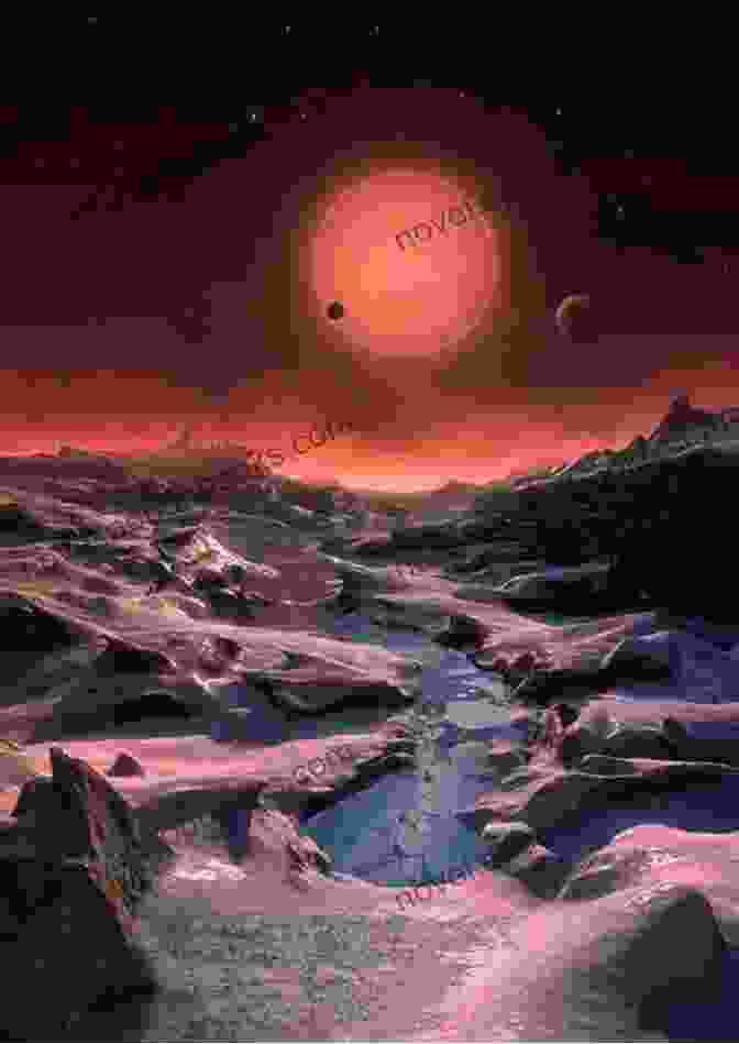 Artistic Rendering Of An Exoplanet's Landscape Space Craft Rich Murphy