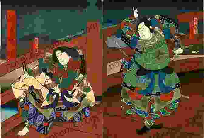 Benkei And Yoshitsune, The Central Characters Of 'The Little Yoshitsune.' The Little Yoshitsune: An To Noh