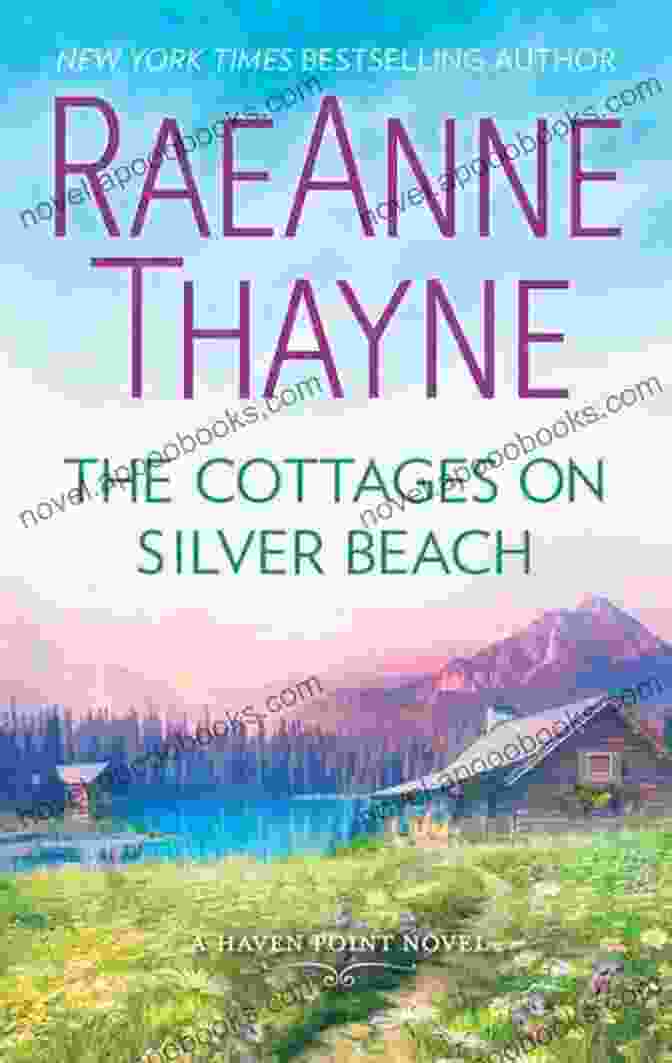 Book Cover For The Cottages On Silver Beach, Featuring A Row Of Quaint Cottages By The Seaside The Cottages On Silver Beach: A Clean Wholesome Romance (Haven Point 8)