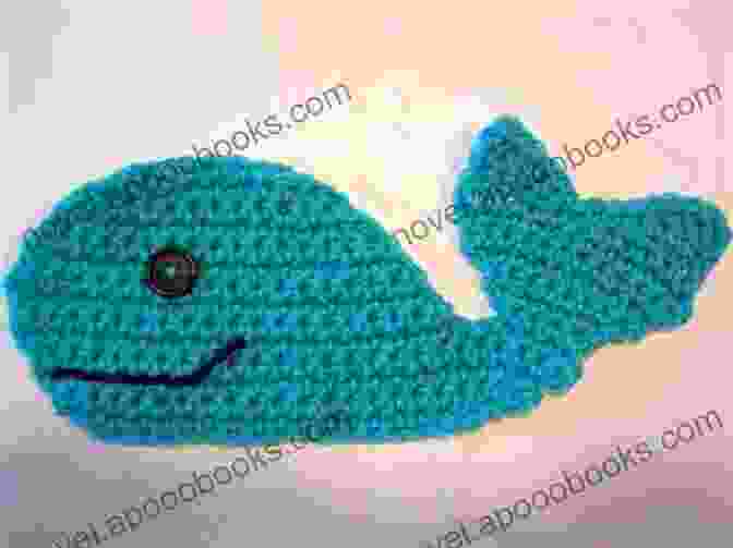 Close Up Of Crochet Pattern Whale Applique Crochet Pattern: Whale Applique Homeartist Design