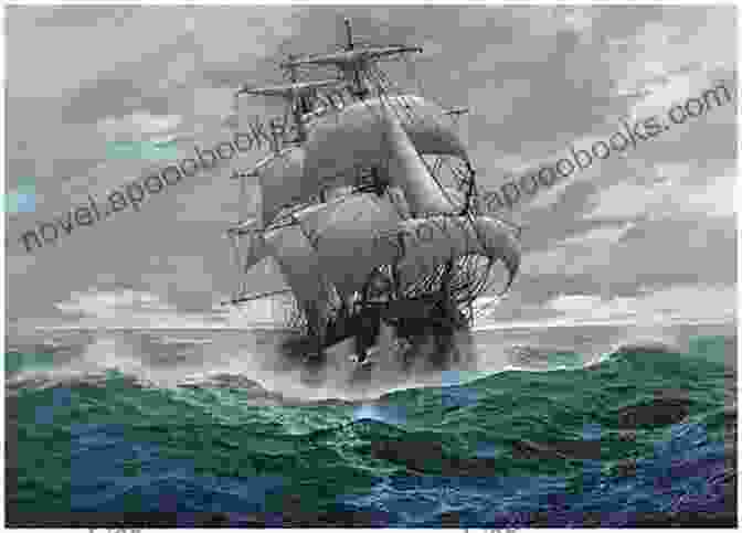 Desolation Island Novel Cover Depicting A Wooden Ship Sailing Through Rough Seas Under A Stormy Sky Desolation Island (Vol 5) (Aubrey/Maturin Novels)