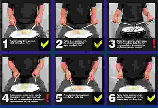 Diagram Showing Proper Hand Positioning For Drumming Understand In Rhythms Practice And Theory: Drumming Tips A Beginner Drummer Should Learn: Tips For Drum Musician