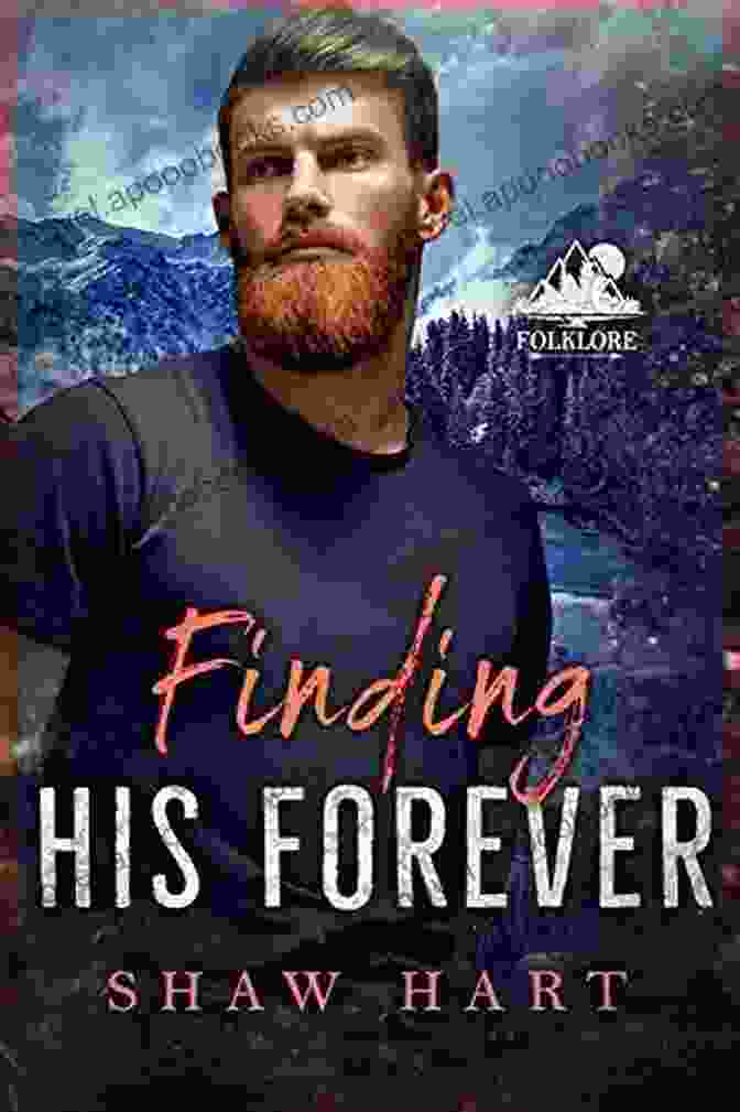 Finding His Forever Folklore Book Cover, Showcasing A Young Man In Medieval Attire Sitting Contemplatively On A Rock Surrounded By Lush Greenery And A Vibrant Sky Finding His Forever (Folklore 2)