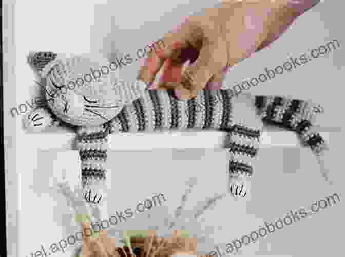 Happy Crocheter Holding A Finished Crochet Cat Amigurumi Cute Kittens: Crochet Lovely Cat For Beginners: Amigurumi Cute Kittens