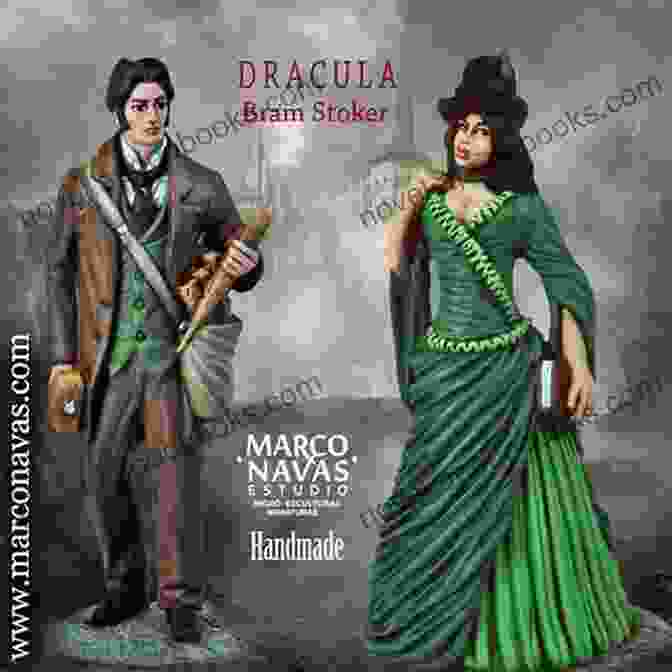 Illustrations Of Dracula, Mina Harker, And Jonathan Harker Dracula Orlando Ricardo Menes