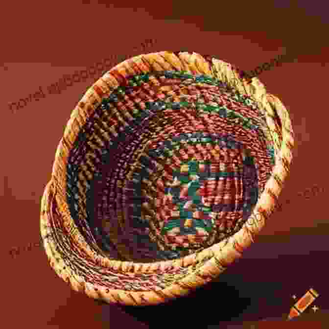 Image Of A Vibrant Triaxial Basket With Intricate Patterns The Mad Weave Book: An Ancient Form Of Triaxial Basket Weaving