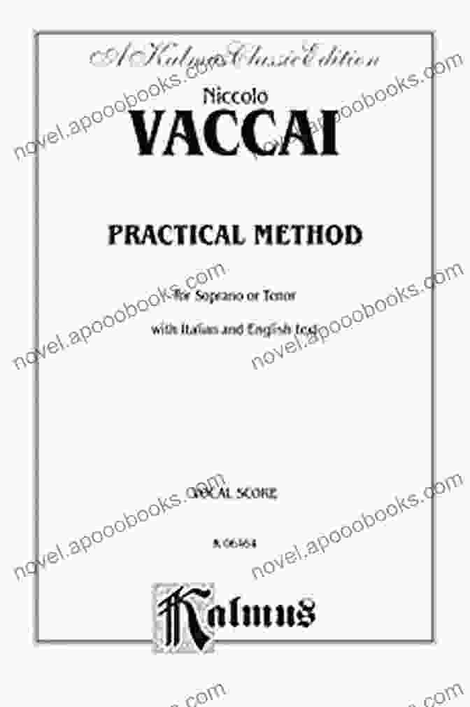 Kalmus Edition Vocal Score And Piano Accompaniment With English And Italian Text Practical Vocal Method For High Soprano: Vocal Score And Piano Accompaniment With English And Italian Text (Kalmus Edition)