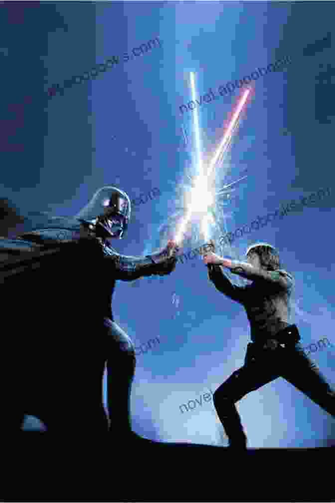 Luke Skywalker And Darth Vader Engaged In A Fierce Lightsaber Duel, Sparks Flying From Their Blades Star Waka: Poems By Robert Sullivan