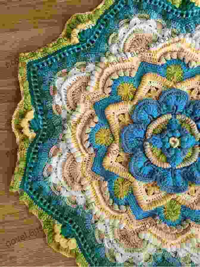 Mindful Crochet Session Mandala Afghans To Crochet: Fabulous Crochet Patterns For Mandala Afghans: Colorful And Fun Mandala Afghans Crochet Patterns