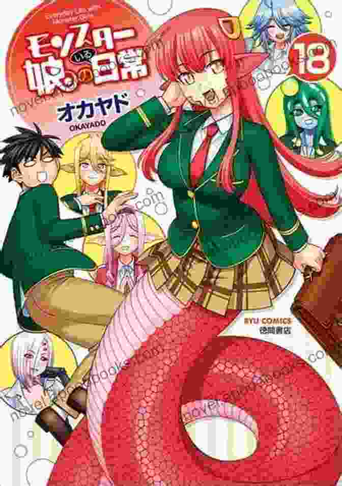 Monster Musume Vol Okayado Book Cover, Featuring A Group Of Anime Style Characters, Including A Human Male And Various Female Monster Girls. Monster Musume Vol 2 OKAYADO