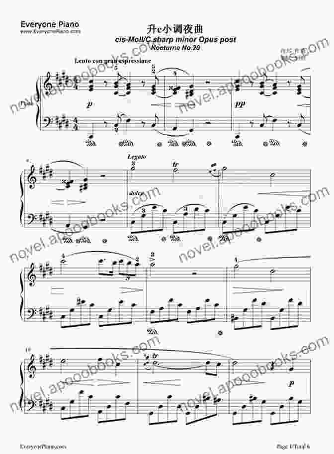 Sheet Music For Nocturne No. 20 In C Sharp Minor, Op. Posth. By Chopin The Traditional Service: 10 Inspiring Advanced Piano Solos For Church Pianists (Piano) (Sacred Performer Collections)