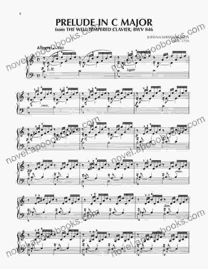 Sheet Music For Prelude In C Major, BWV 846 By Johann Sebastian Bach The Traditional Service: 10 Inspiring Advanced Piano Solos For Church Pianists (Piano) (Sacred Performer Collections)