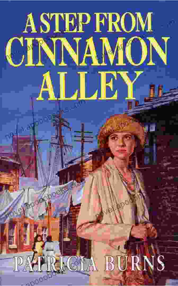 Step From Cinnamon Alley Book Cover Featuring A Young Woman Standing In A Bustling City Street A Step From Cinnamon Alley