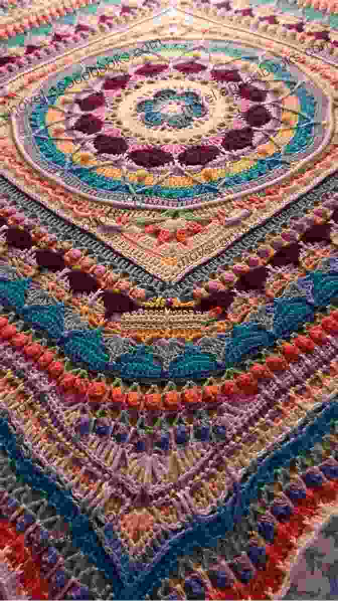 Vibrant Crochet Mandala Afghan Mandala Afghans To Crochet: Fabulous Crochet Patterns For Mandala Afghans: Colorful And Fun Mandala Afghans Crochet Patterns