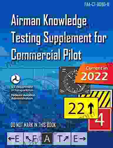 Airman Knowledge Testing Supplement For Commercial Pilot FAA CT 8080 1E (Color Print): (Flight Training Study Test Prep Guide)