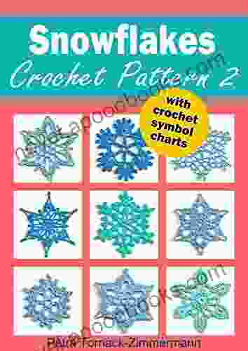 SNOWFLAKES Crochet Pattern 2: with crochet symbol charts