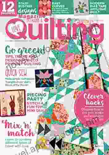 Magazine Patchwork Quilting Go green Tips Tricks And Designs For Eco Friendly Quilting Issue 109 2024