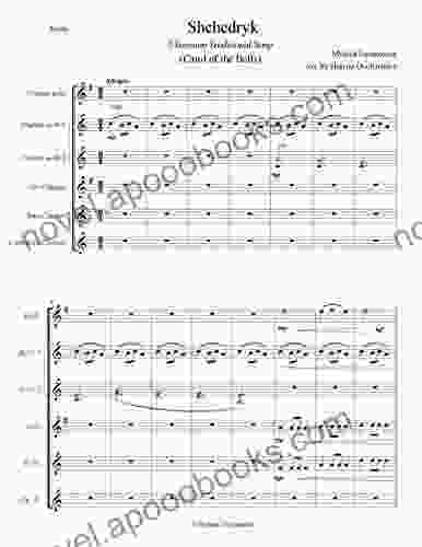 Shchedryk Ukrainian Traditional Christmas Song Arranged For Clarinet Choir: Carols Of The Bells