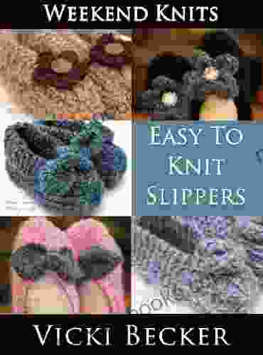 Easy To Knit Slippers (Weekend Knits 1)